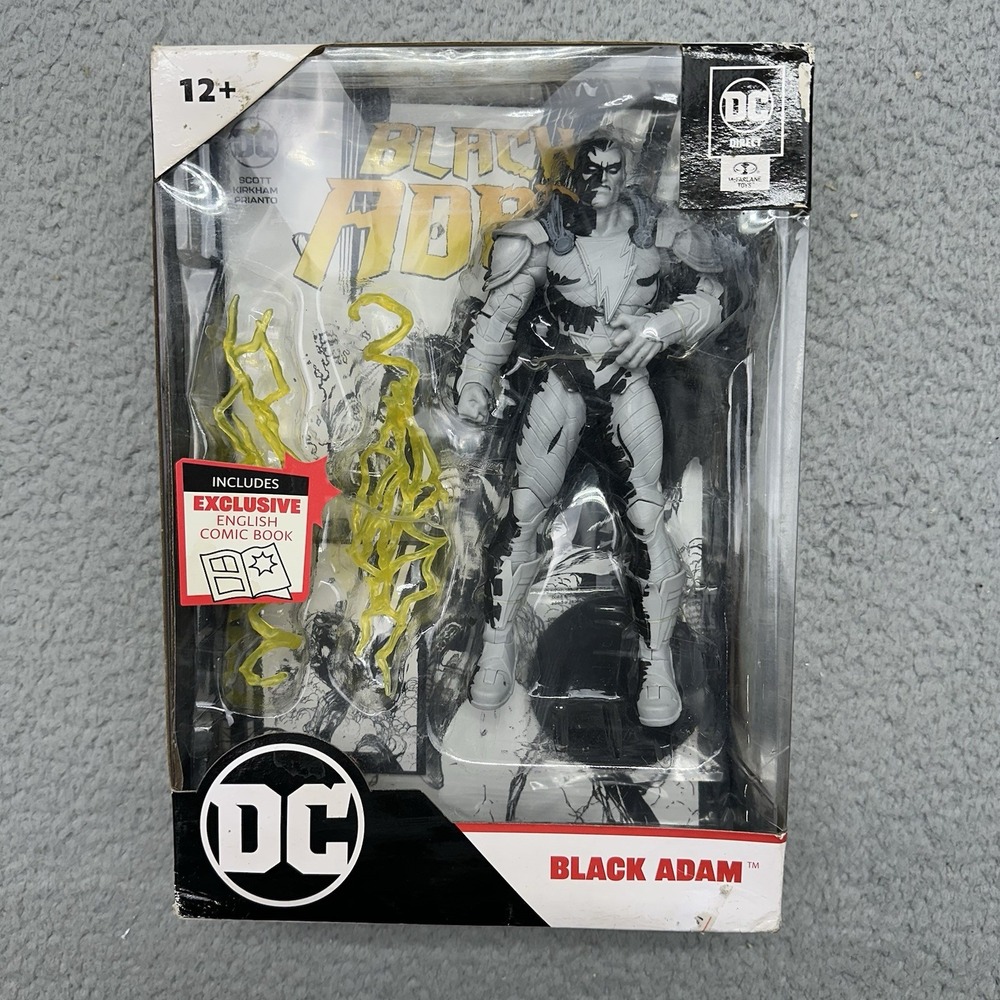 McFarlane Toys DC Direct 7" Black Adam WV1 Page Punchers Comic Action Figure